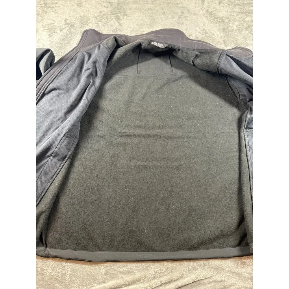 Vintage The North Face Windwall Jacket Men's XXL Black Fleece Full Zip